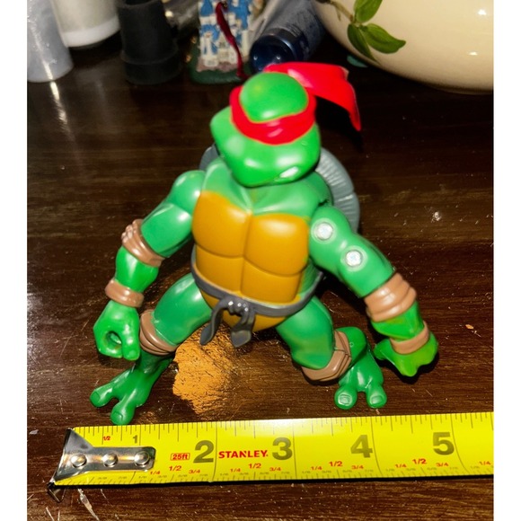 TMNT Raphael Action Figure Red Bandana 2012 Playmates Nickelodeon 4.5 Inch - Picture 8 of 8